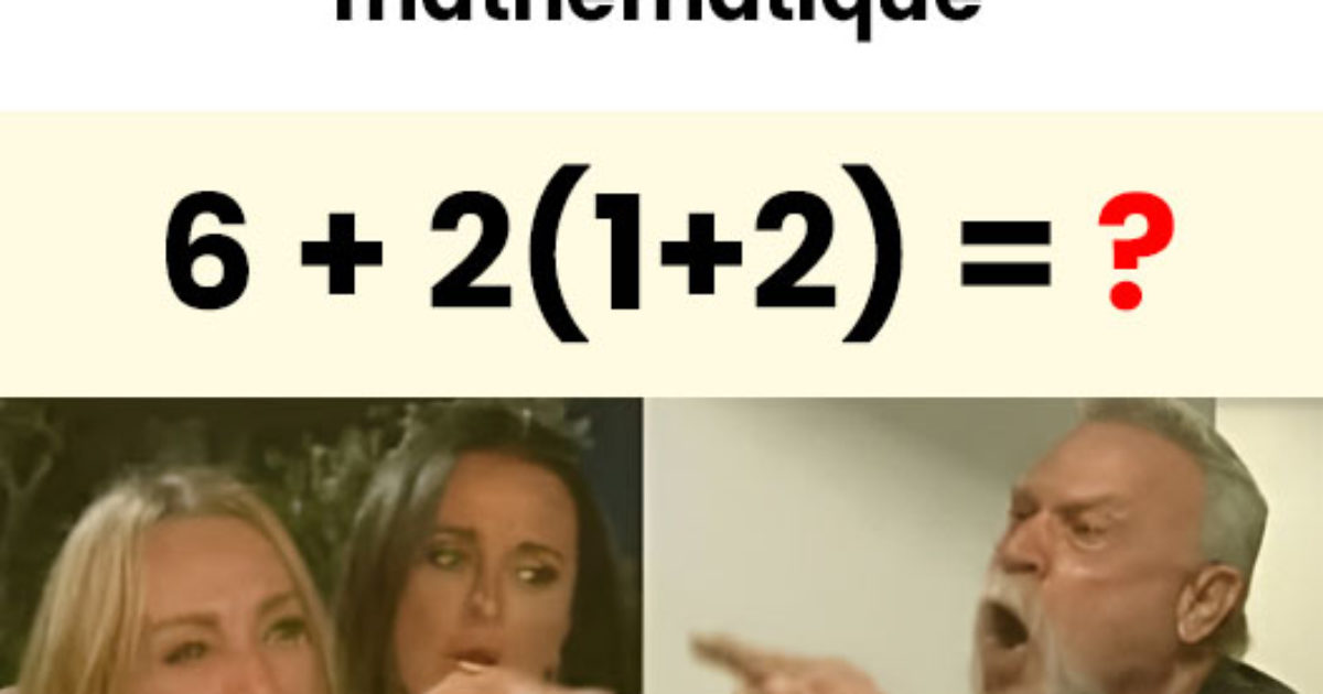 Pouvez-vous résoudre ce problème mathématique qui semble facile?