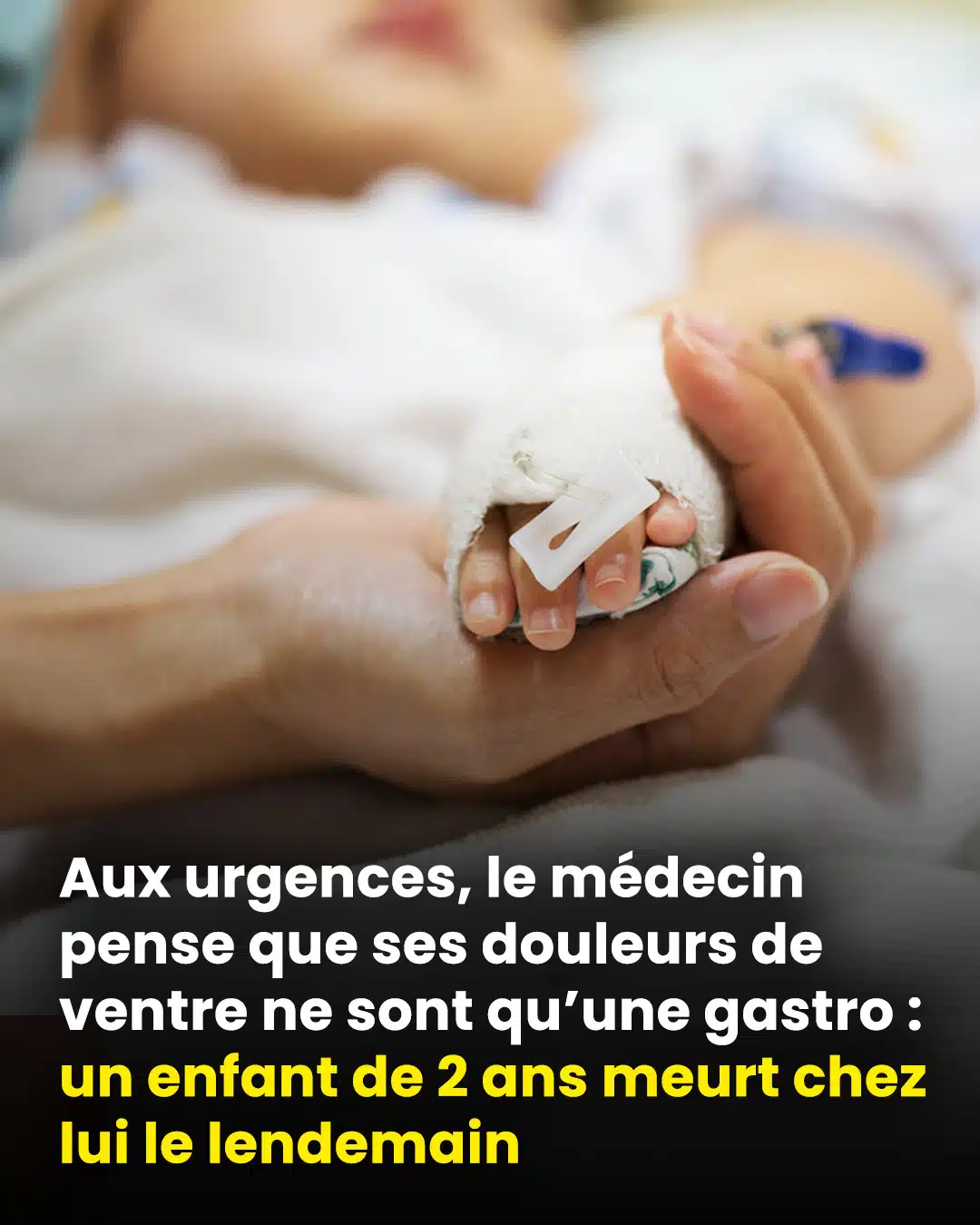 Pris pour une gastro-entérite aux urgences, un enfant de deux ans décède à domicile le jour suivant