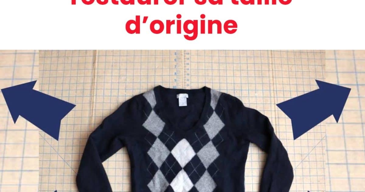Pull en laine rétréci après le lavage ? Voici comment restaurer sa taille initiale