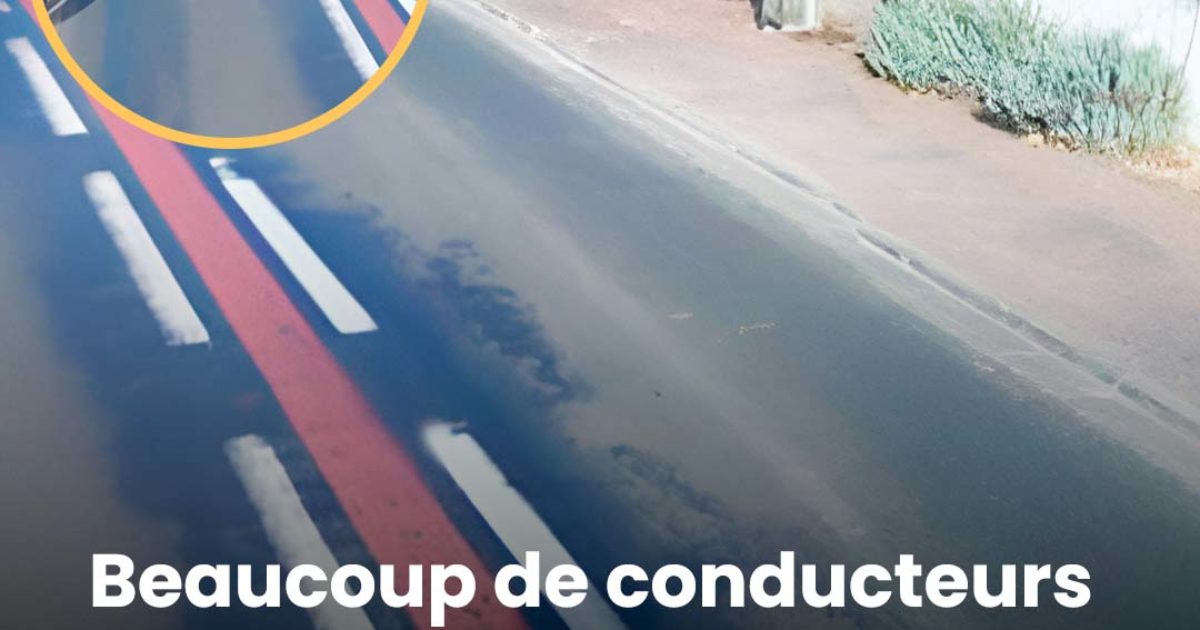 Que représente cette nouvelle ligne rouge sur les routes qui risque de surprendre les conducteurs ?