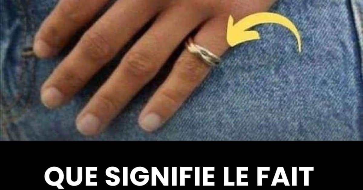 Que signifie le fait qu’une femme porte une bague au petit doigt ?
