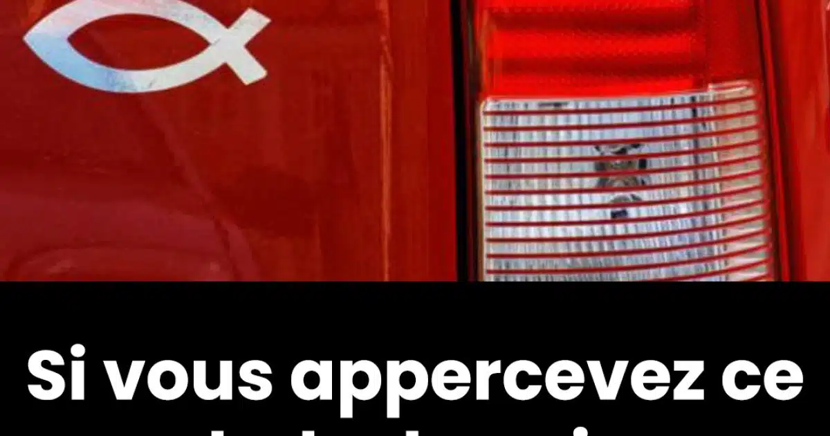 Que signifie le symbole du poisson sur une voiture ?