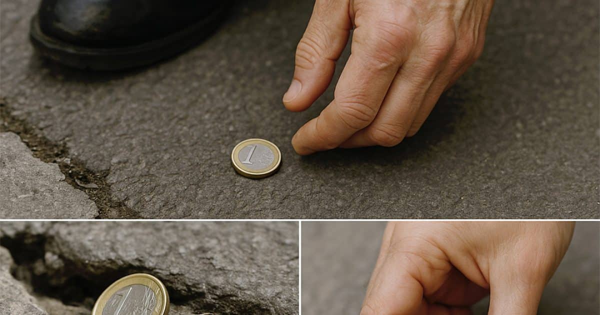 Que signifie que de trouver une pièce dans la rue ?