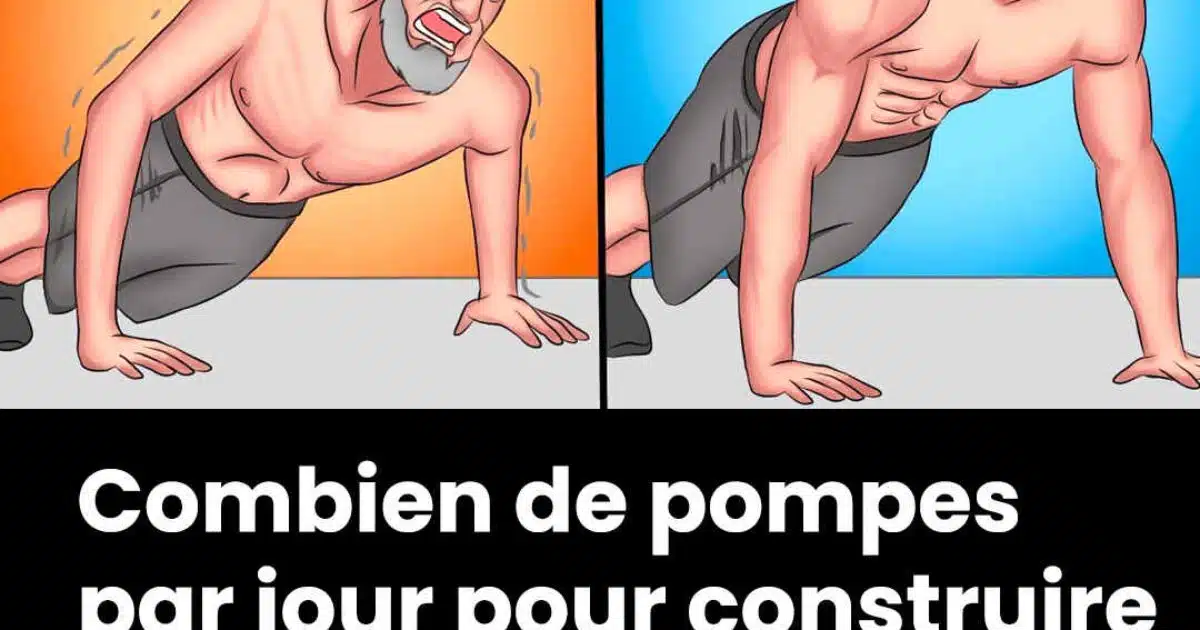 Quel est le nombre idéal de pompes à effectuer quotidiennement pour développer sa musculature ?