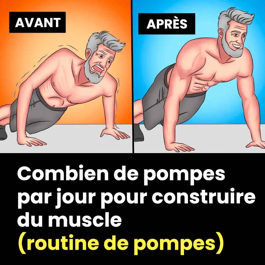 Quel est le nombre idéal de pompes à effectuer quotidiennement pour développer sa musculature ?