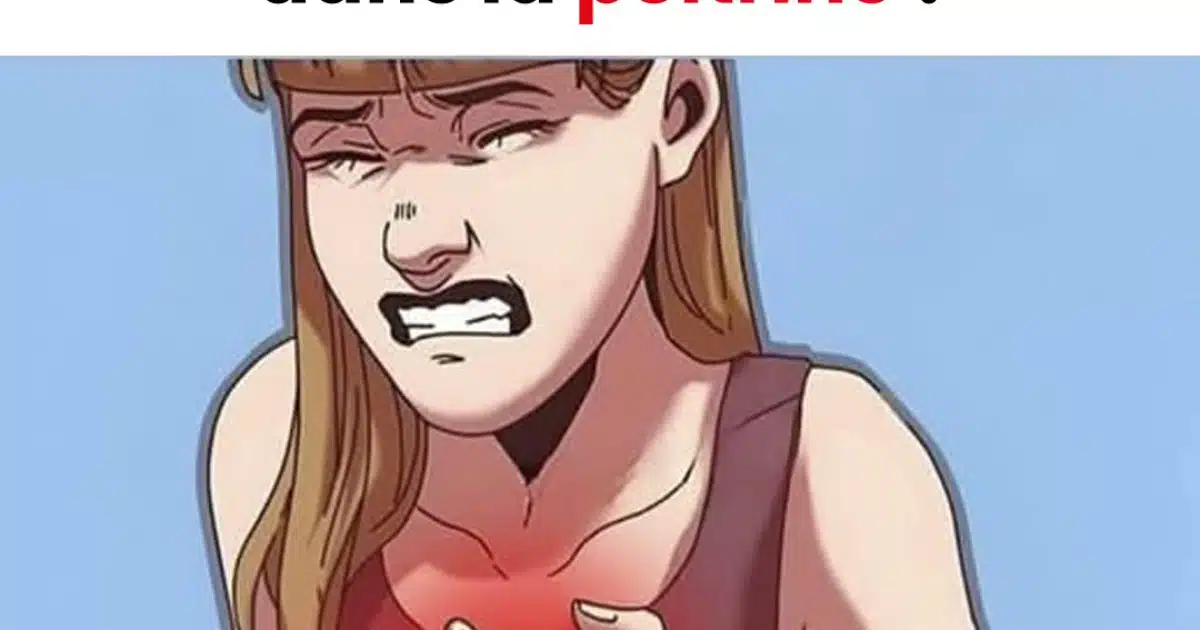 Quelle est cette douleur vive que l’on ressent parfois au niveau de la poitrine ?