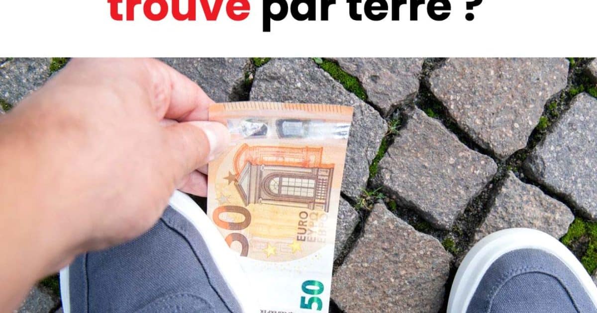 Quels sont les risques de conserver de l'argent trouvé par terre ?