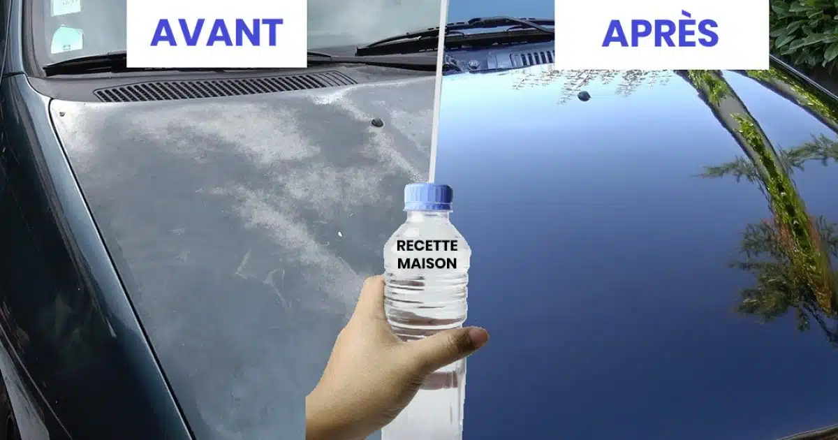 Recette maison : gardez la peinture de votre voiture brillante comme neuve