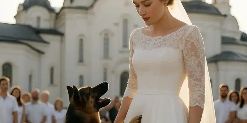 Berger allemand et sa maîtresse