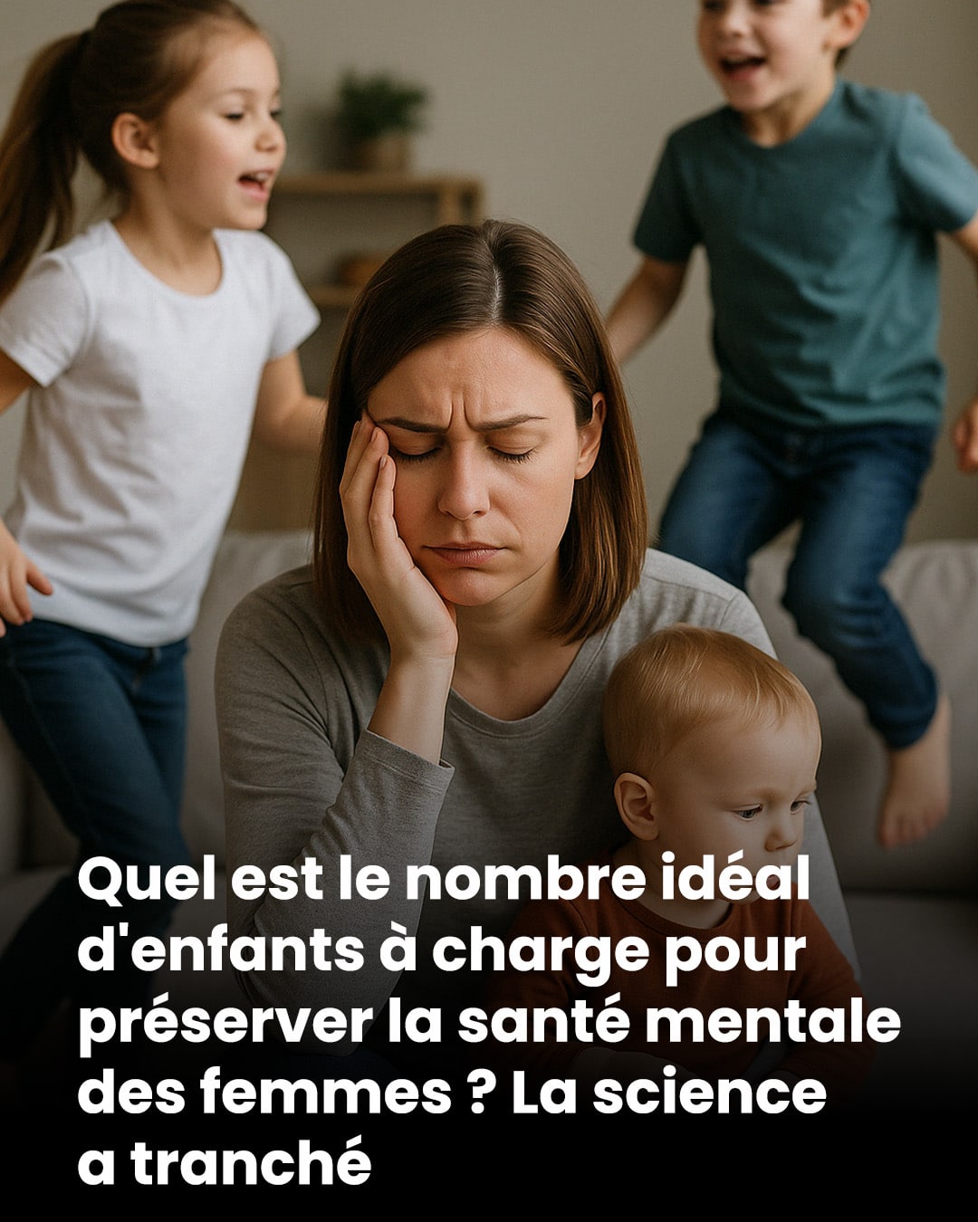 Santé mentale des femmes : quel est le nombre d’enfants idéal selon la science ?
