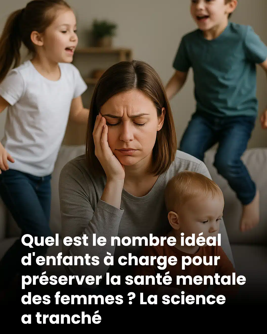 Santé mentale des femmes : quel est le nombre d’enfants idéal selon la science ?