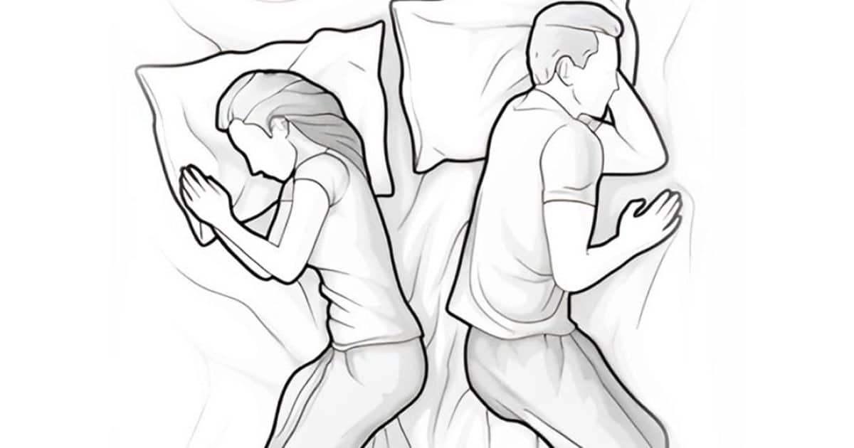 Savez-vous pourquoi un homme vous tourne le dos quand il dort ?