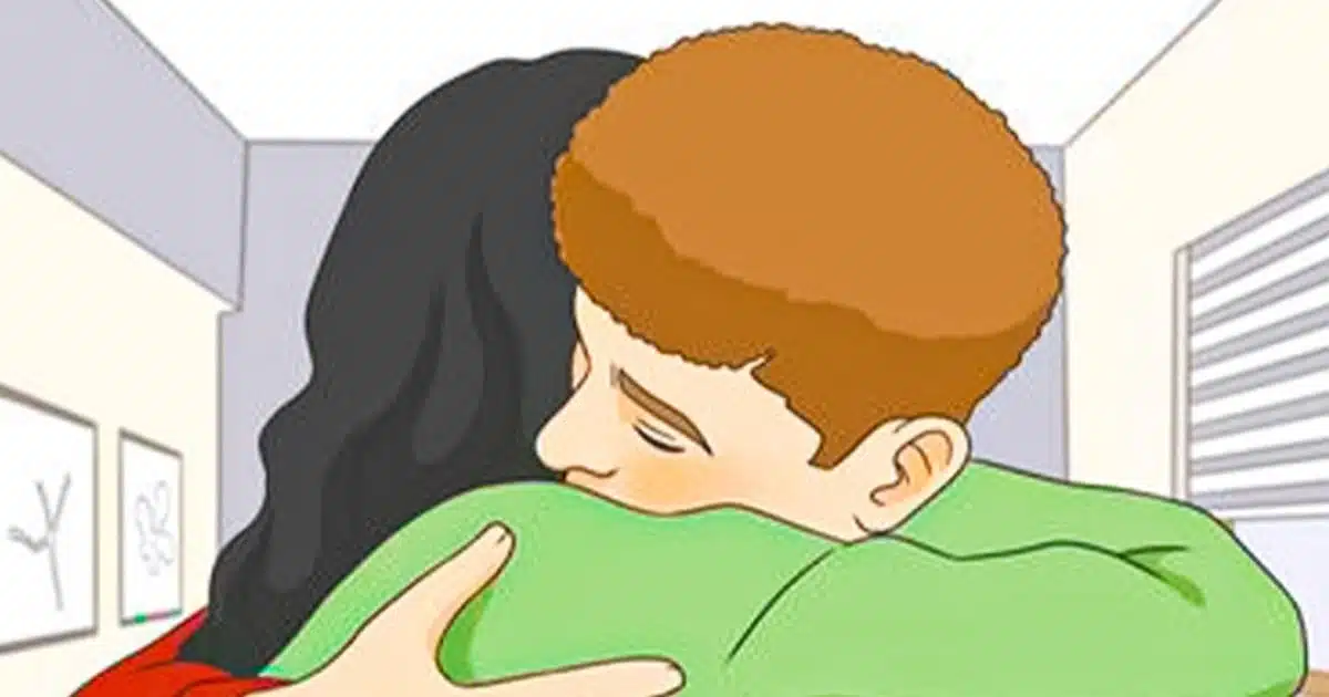 Saviez-vous ce que cela signifie lorsqu'un homme vous serre contre lui ?