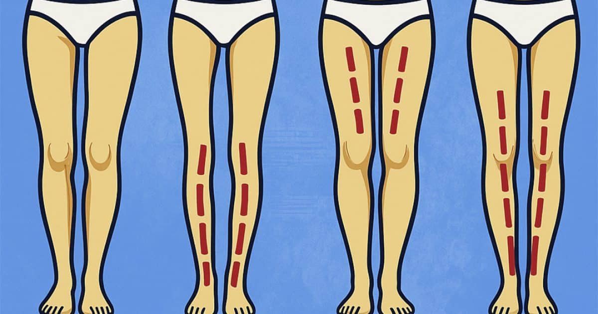 Saviez-vous que la forme de vos jambes peut en dire long sur vous ?