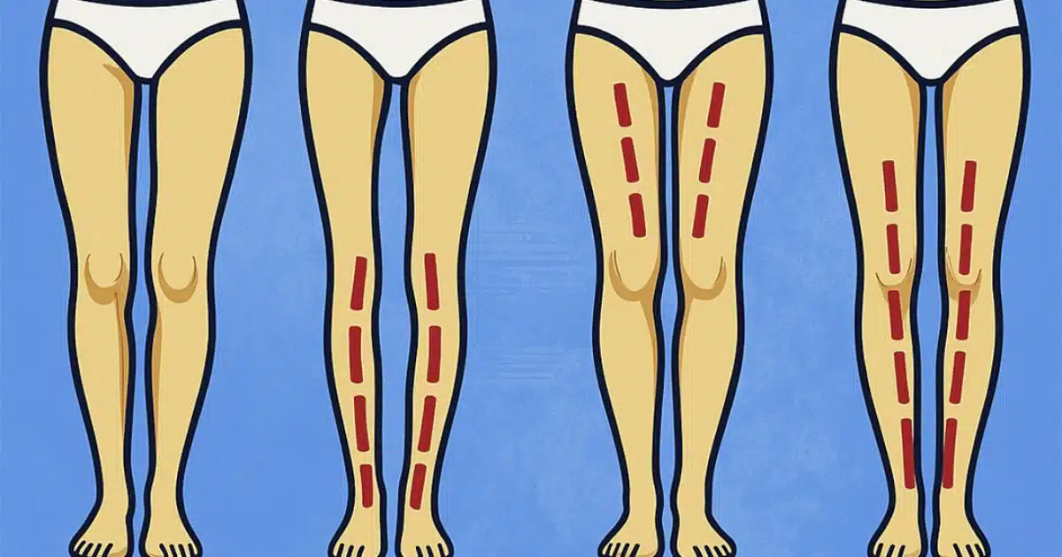 Saviez-vous que la forme de vos jambes peut en dire long sur vous ?