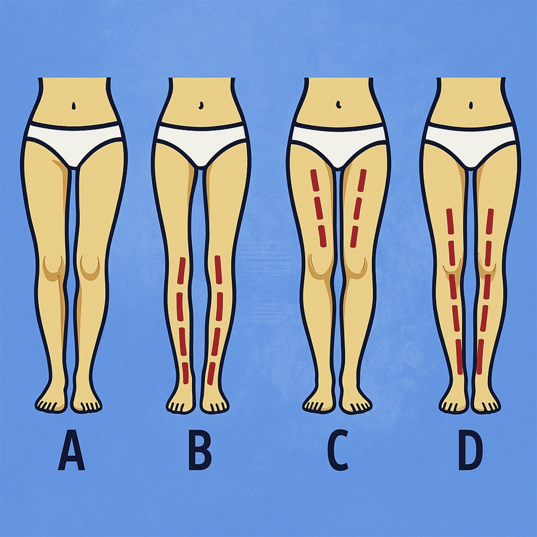 Saviez-vous que la forme de vos jambes peut en dire long sur vous ?