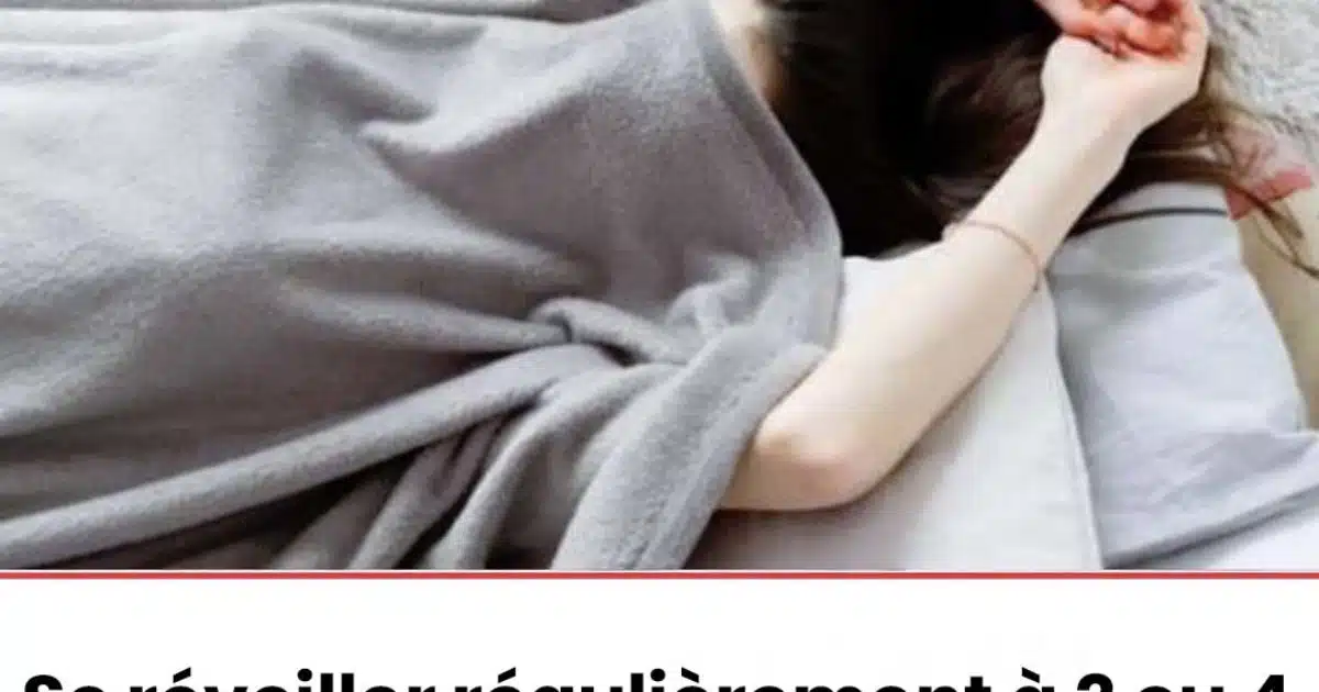 Se réveiller régulièrement à 3 ou 4 heures du matin ? Cela peut être le signe de quatre maladies