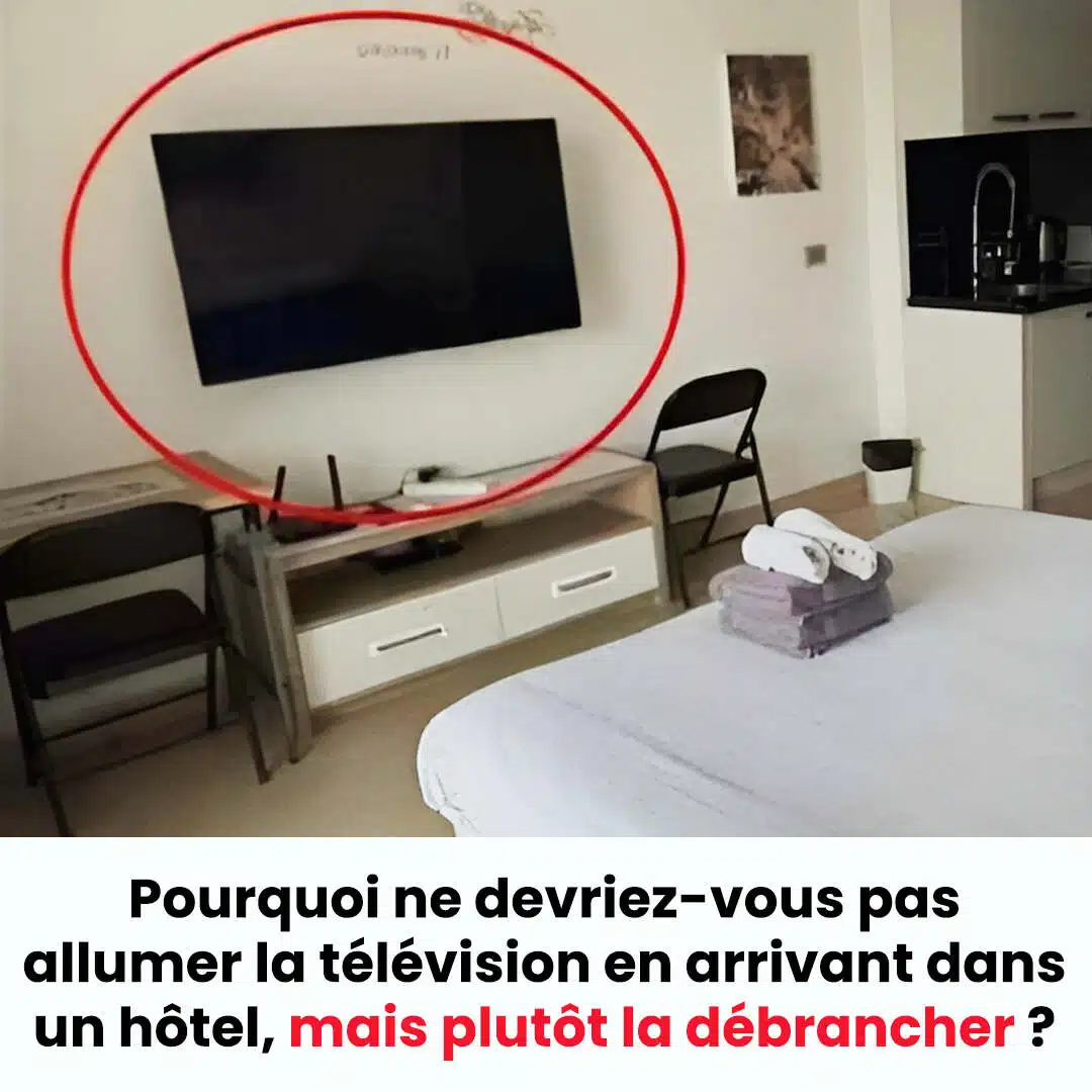 Secrets d'hôtel : pourquoi il est crucial de débrancher immédiatement votre téléviseur dès votre arrivée