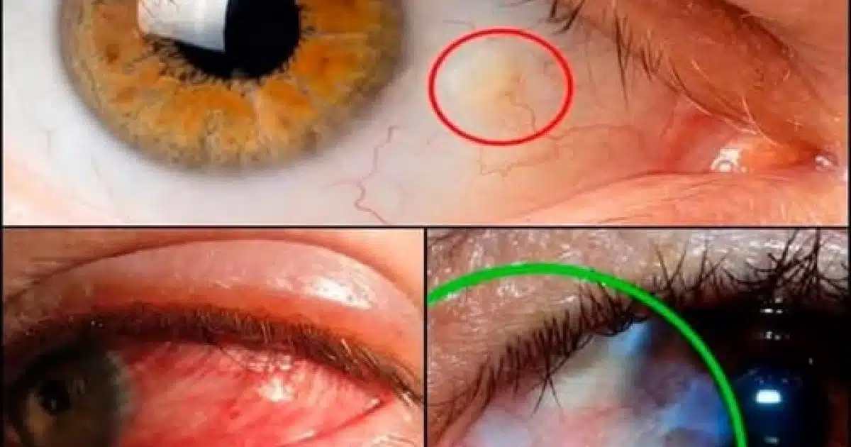 Si vos yeux présente ces taches rouges, votre corps essaye de vous avertir qu’il faut agir