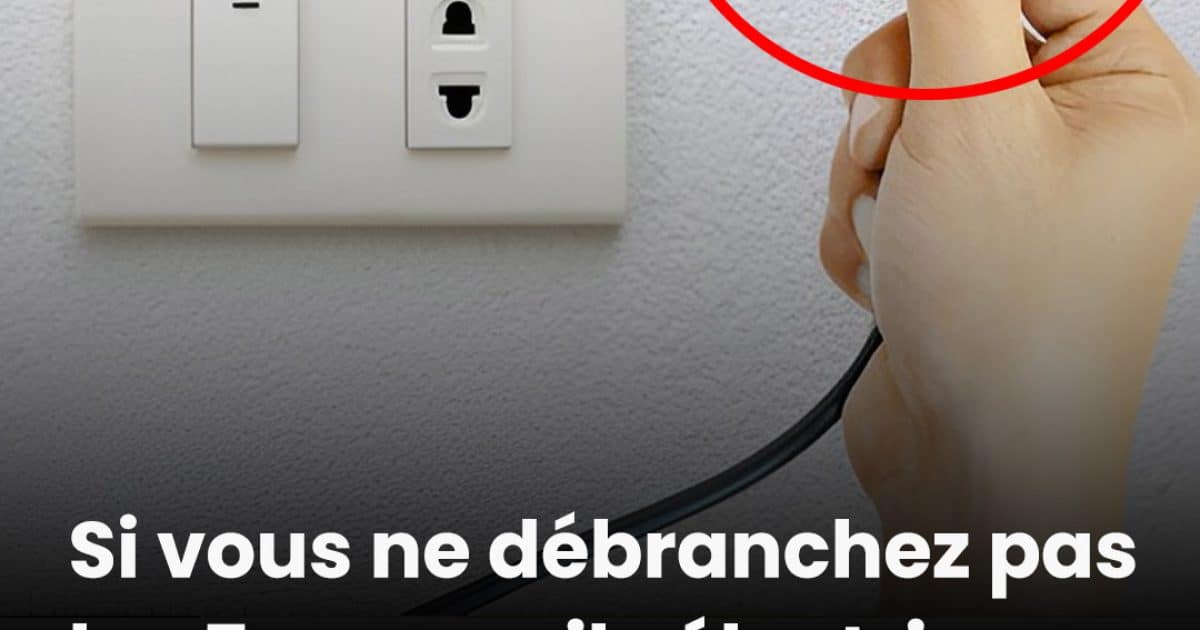 Si vous ne débranchez pas ces 5 appareils électriques de votre maison, votre facture d'électricité pourrait doubler