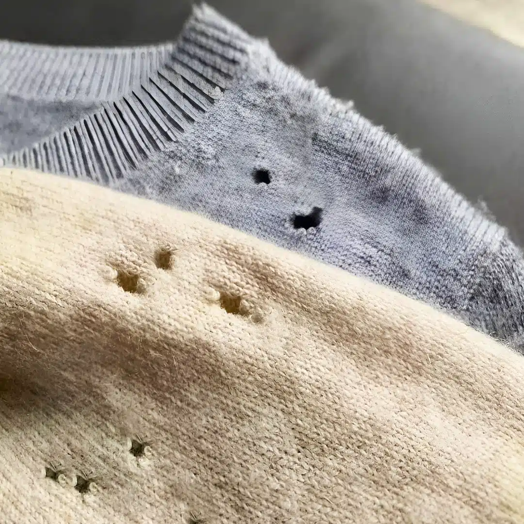 Si vous trouvez ces trous dans vos vêtements, vous feriez mieux de savoir ce qu'ils signifient.