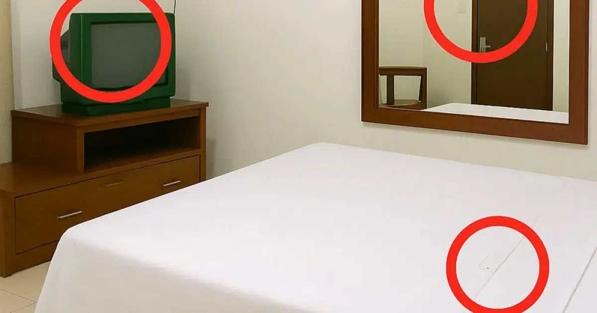 Si vous voyez ces 3 choses dans une chambre d'hôtel, partez immédiatement