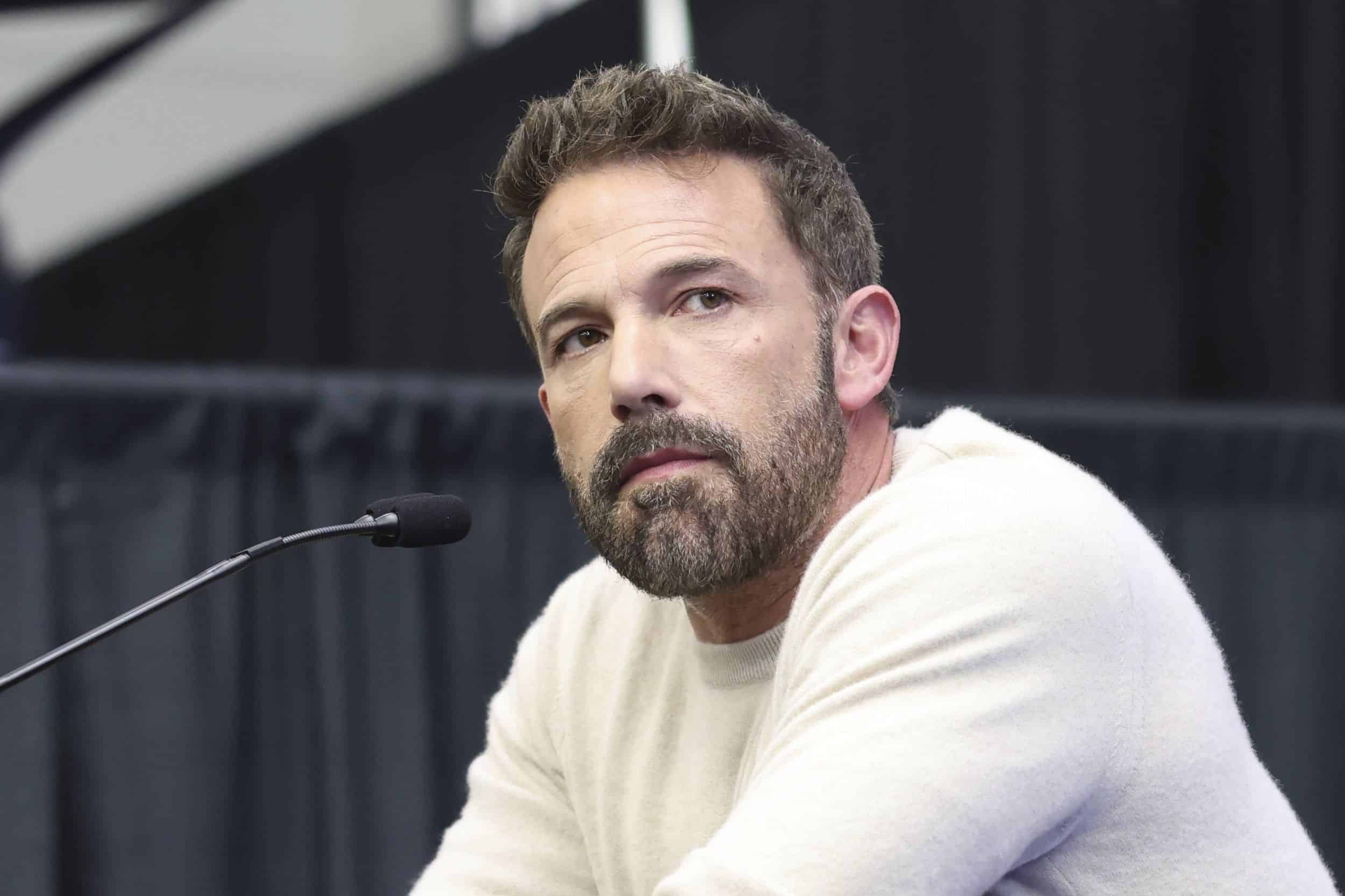 Ben Affleck en conférence de presse