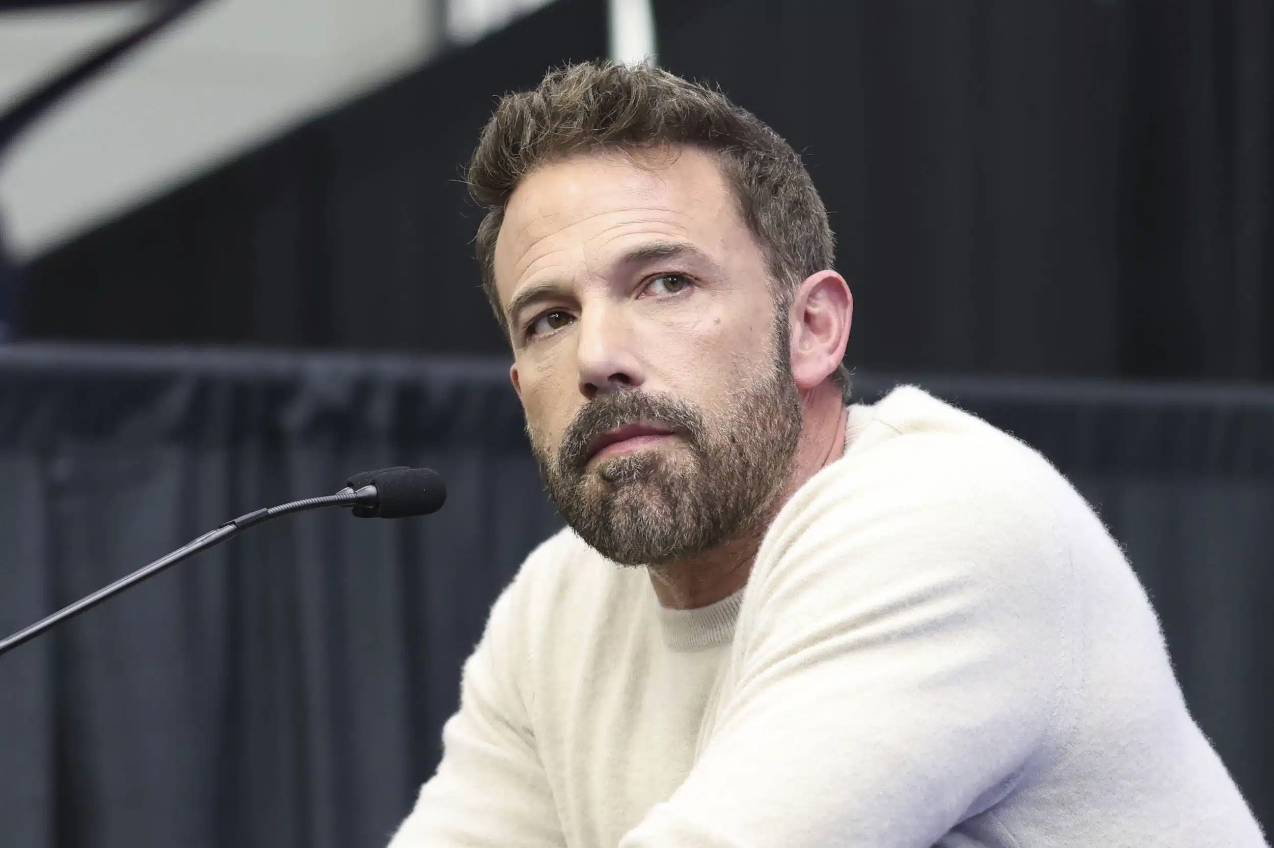 Ben Affleck en conférence de presse