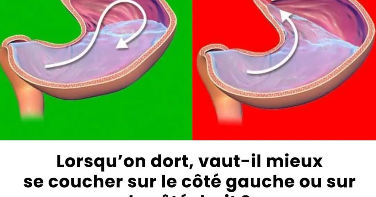 Sur quel coté vaut-mieux t’il dormir ?