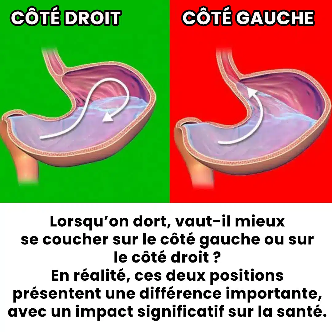 Sur quel coté vaut-mieux t’il dormir ?
