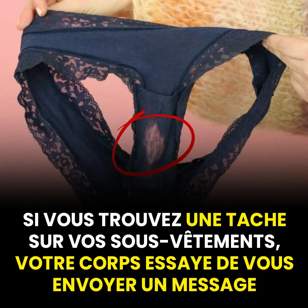 Taches sur votre sous vêtements : Quelle signification ?