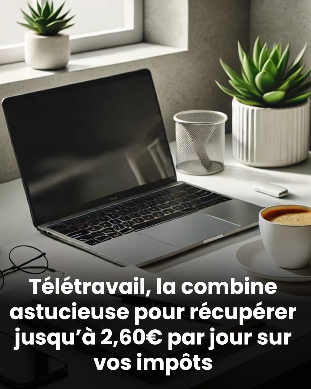 Télétravail : comment bénéficier d’un allègement fiscal de 2,60 € par jour