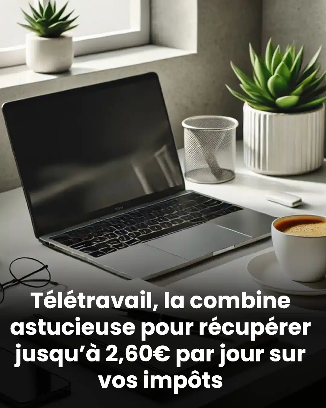 Télétravail : comment bénéficier d’un allègement fiscal de 2,60 € par jour