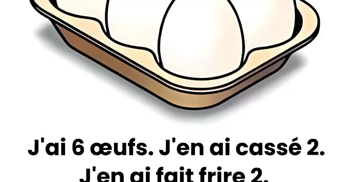 Test : Combien reste t’il d’oeufs ?