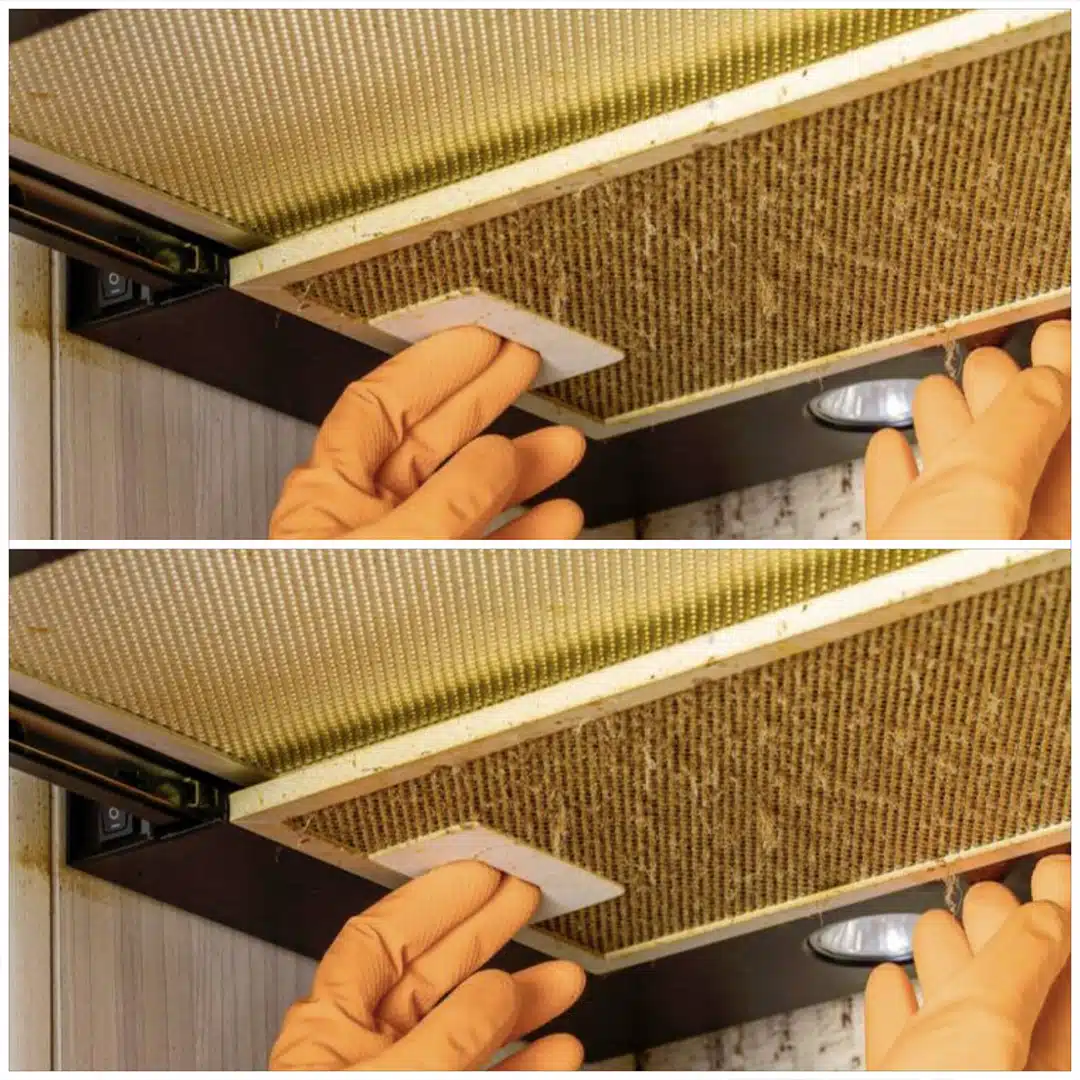 Toute la graisse d'une hotte de cuisinière disparaît en 5 minutes grâce à cette astuce