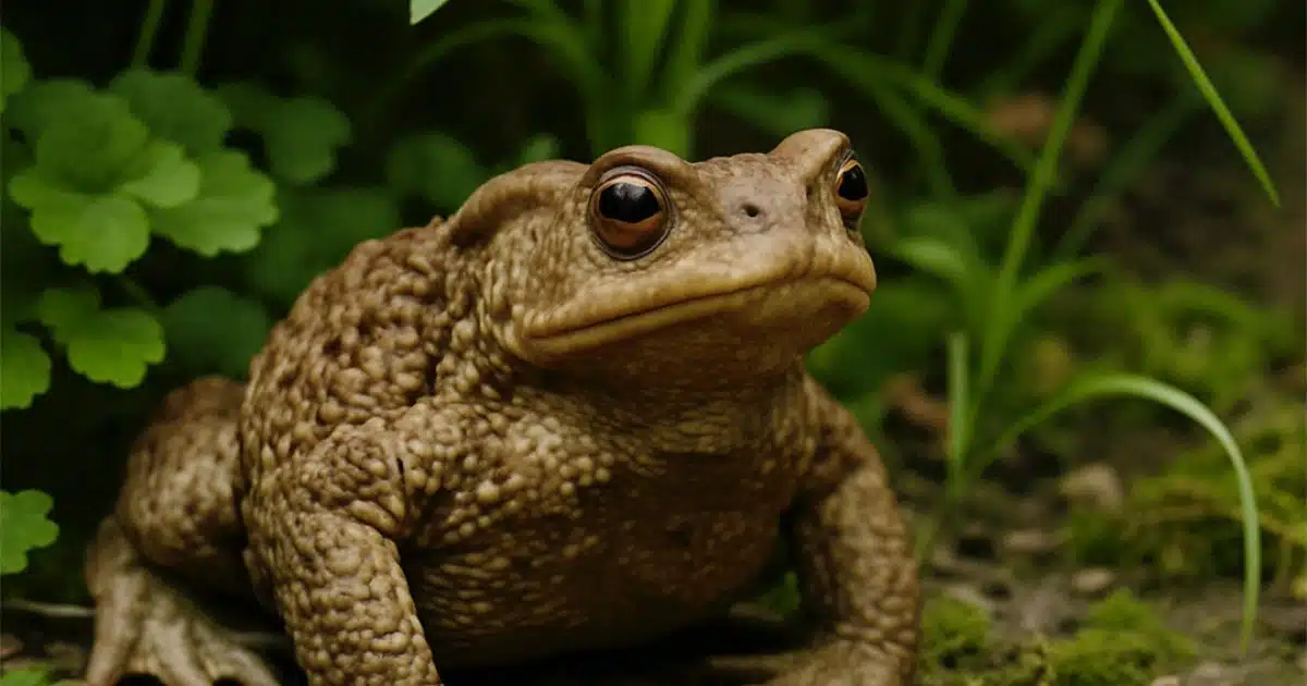 Trouver un crapaud dans son jardin : quelles significations ?