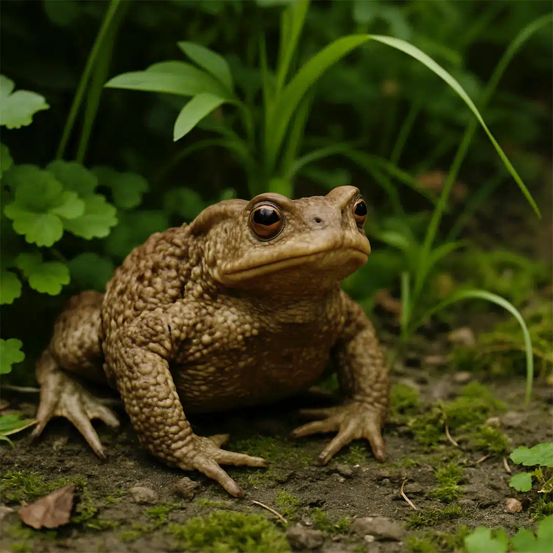 Trouver un crapaud dans son jardin : quelles significations ?