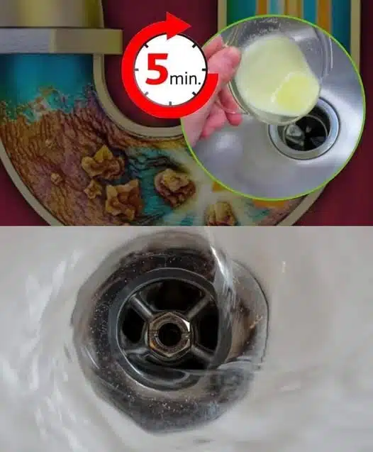 Tuyau bouché : une astuce simple pour le déboucher avec une astuce maison