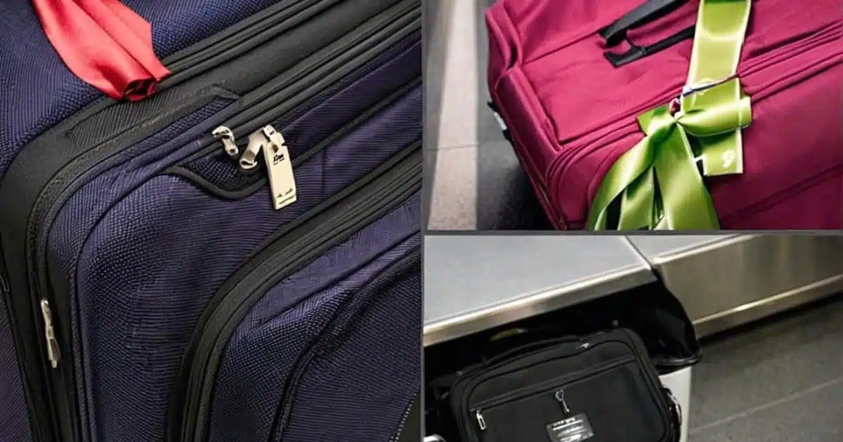 Un bagagiste met en garde tous ceux qui mettent un ruban sur leur valise à l’aéroport contre un risque méconnu