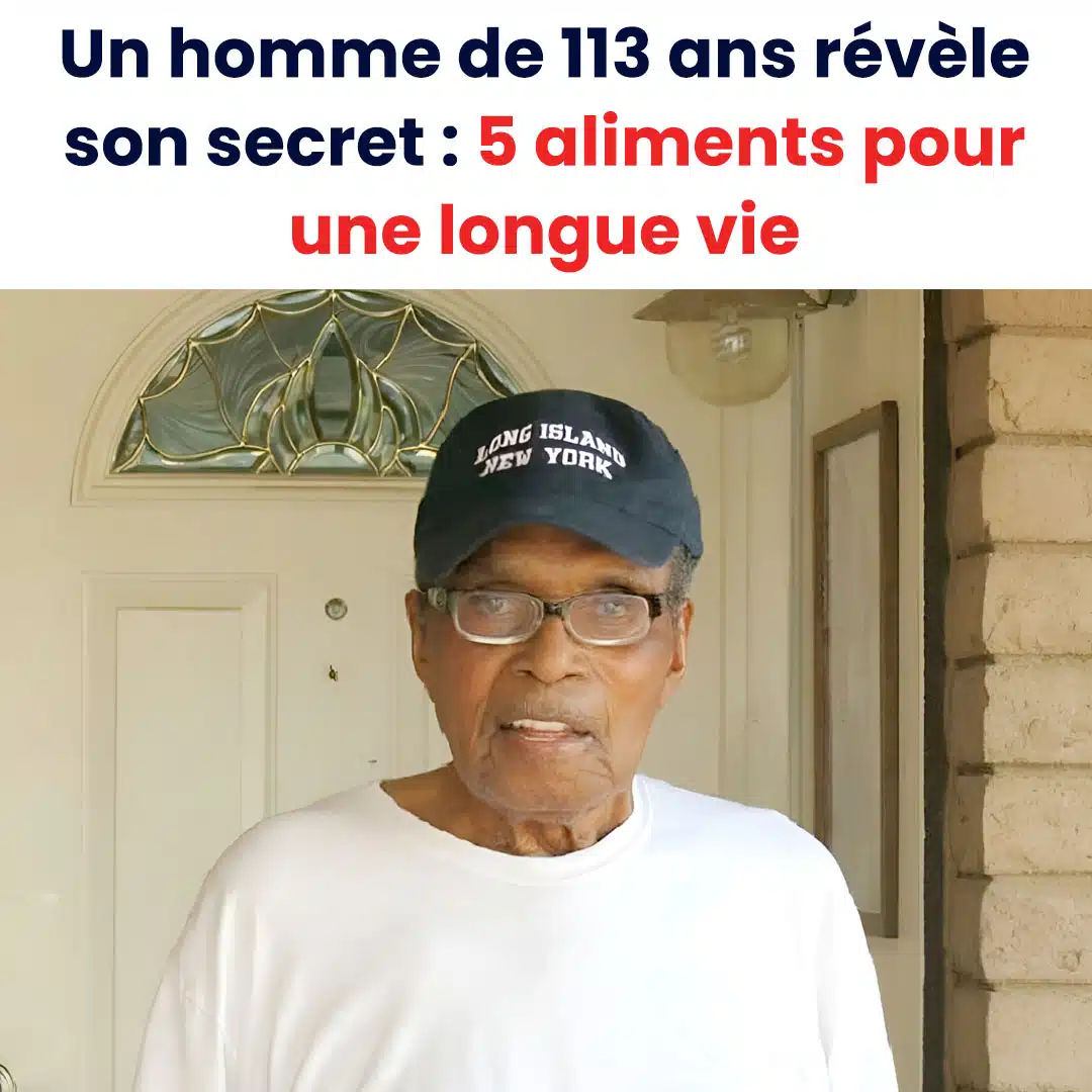 Un centenaire de 113 ans partage son secret : 5 aliments clés pour prolonger la vie