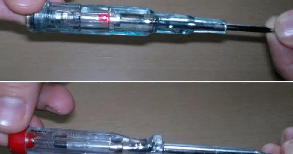 Un électricien à la retraite m'a révélé les secrets cachés du tournevis testeur de tension
