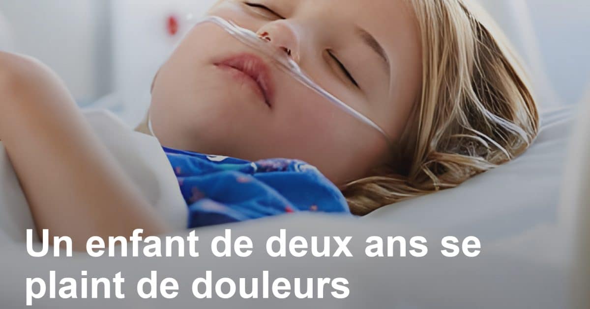 Un enfant de deux ans se plaint de douleurs abdominales. Le médecin suspecte une gastro-entérite : il meurt le lendemain à cause d'une erreur