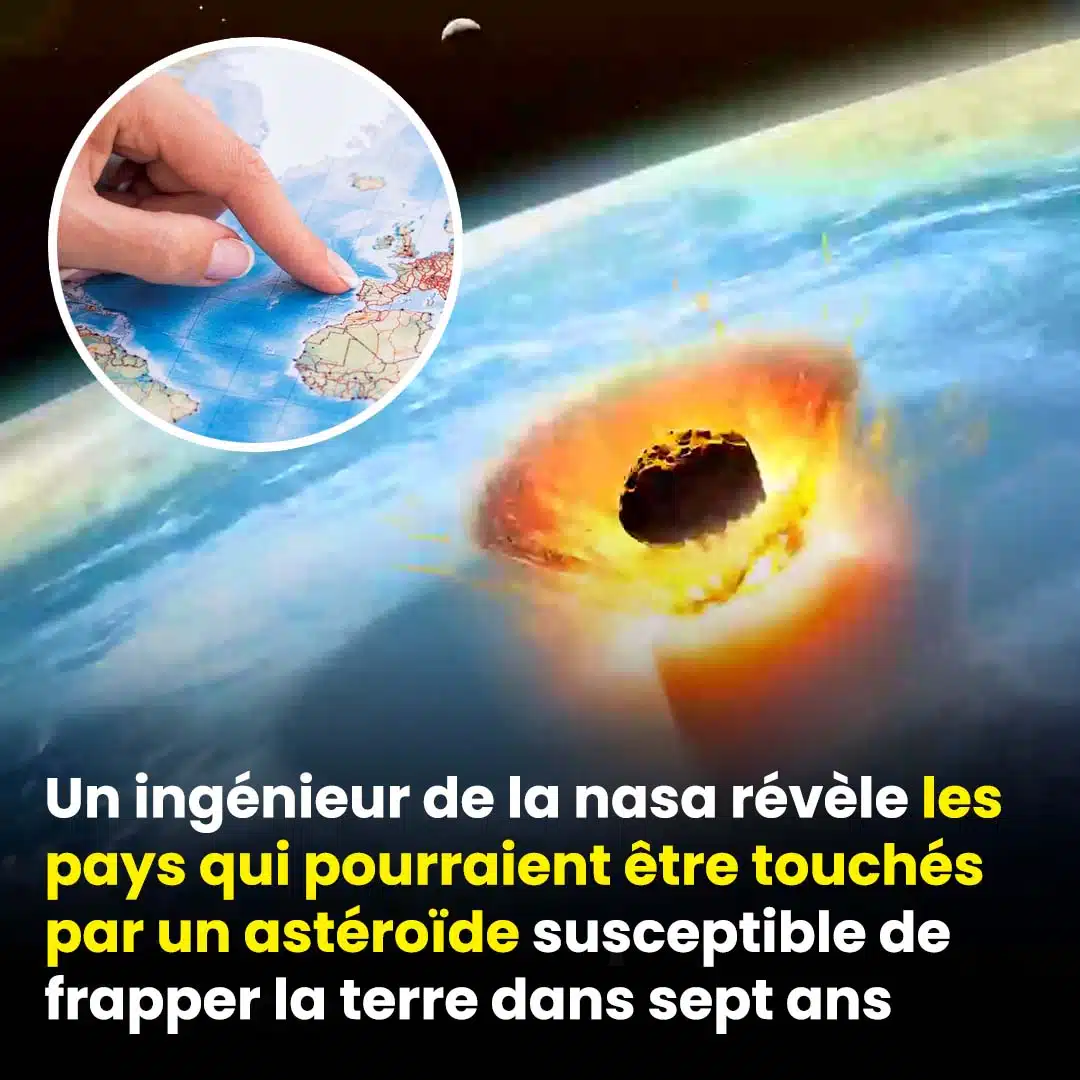 Un ingénieur de la NASA révèle les pays qui pourraient être touchés par un astéroïde susceptible de frapper la Terre dans 7 ans