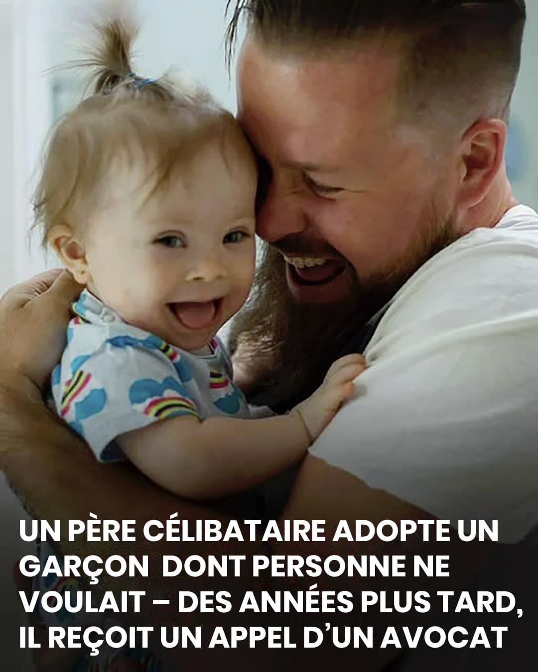Un père célibataire adopte un garçon dont personne ne voulait