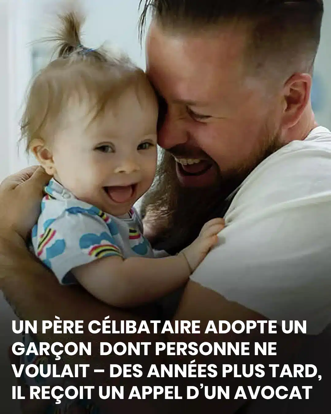 Un père célibataire adopte un garçon dont personne ne voulait