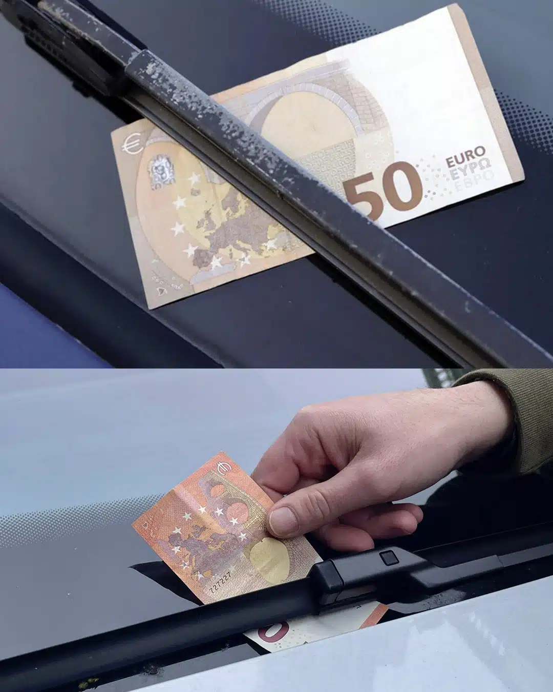 Un simple billet, une grosse arnaque : ce piège qui vise votre voiture