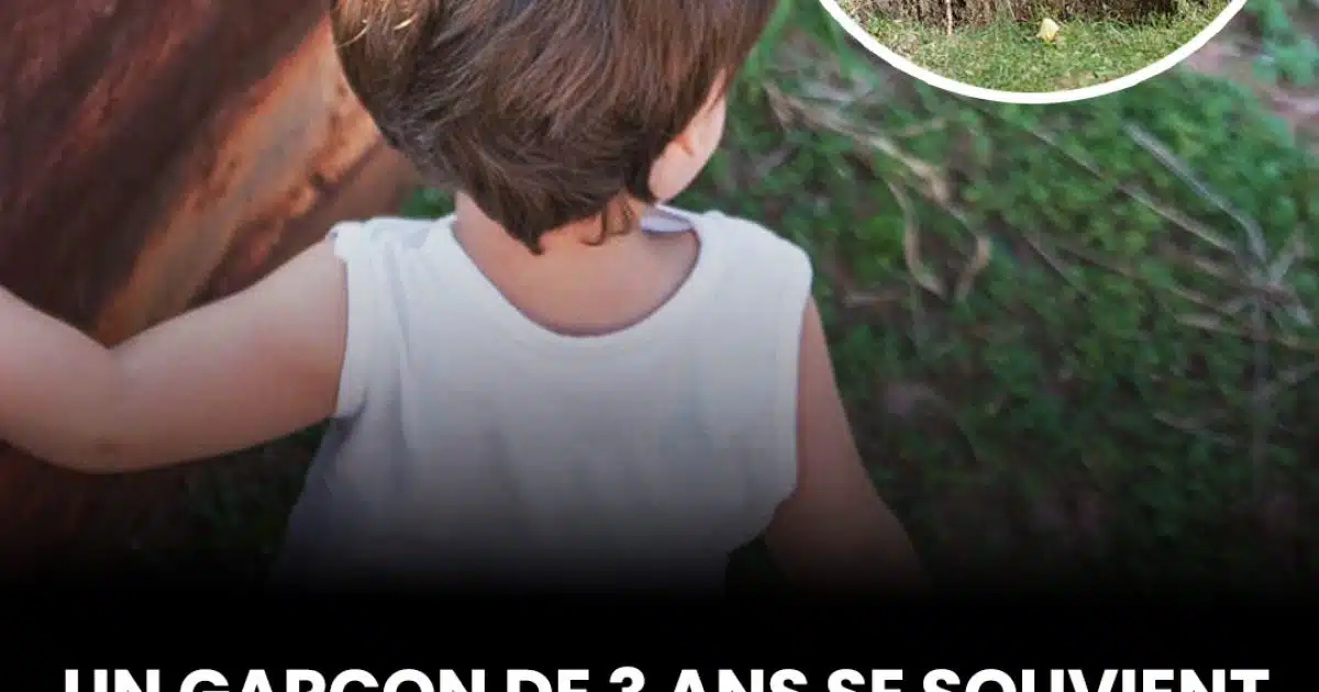 Un tout-petit affirme se souvenir d’avoir été assassiné dans une vie antérieure et identifie l’endroit où il a été enterré