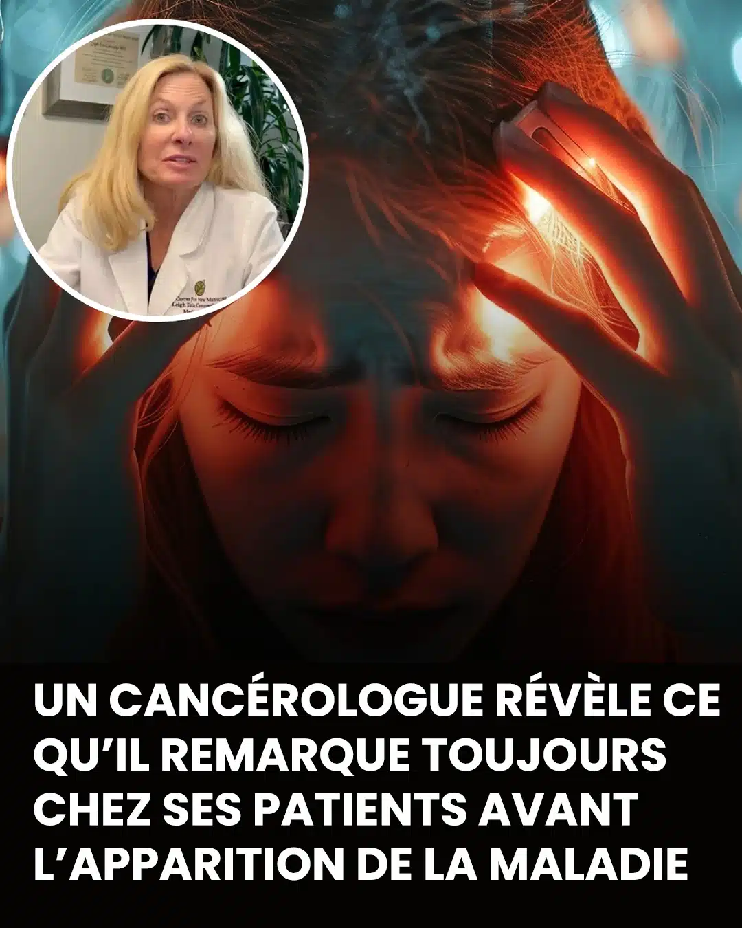 Une cancérologue partage ce qu'elle observe régulièrement chez ses patients avant l’arrivée de la maladie
