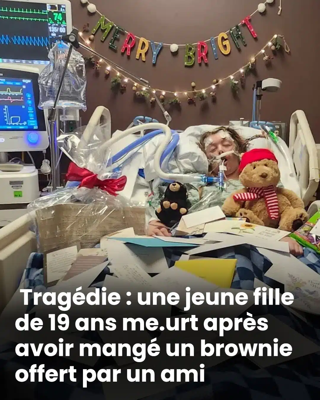 Une étudiante a une réaction fatale à un brownie qu'elle a reçu d'un ami