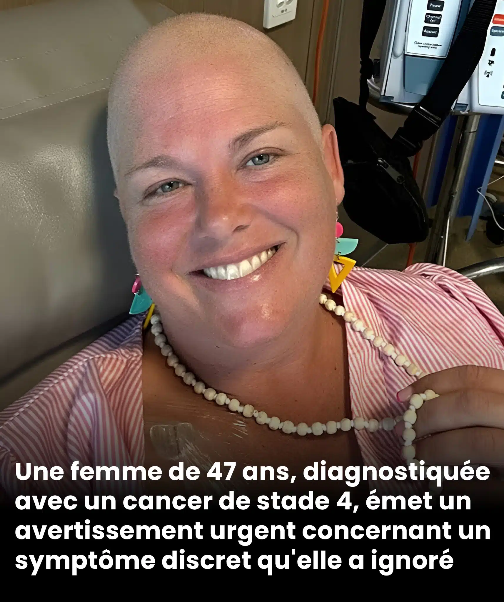 Une femme de 47 ans, atteinte d’un cancer de stade 4, lance un avertissement urgent au sujet d’un symptôme discret qu’elle avait négligé